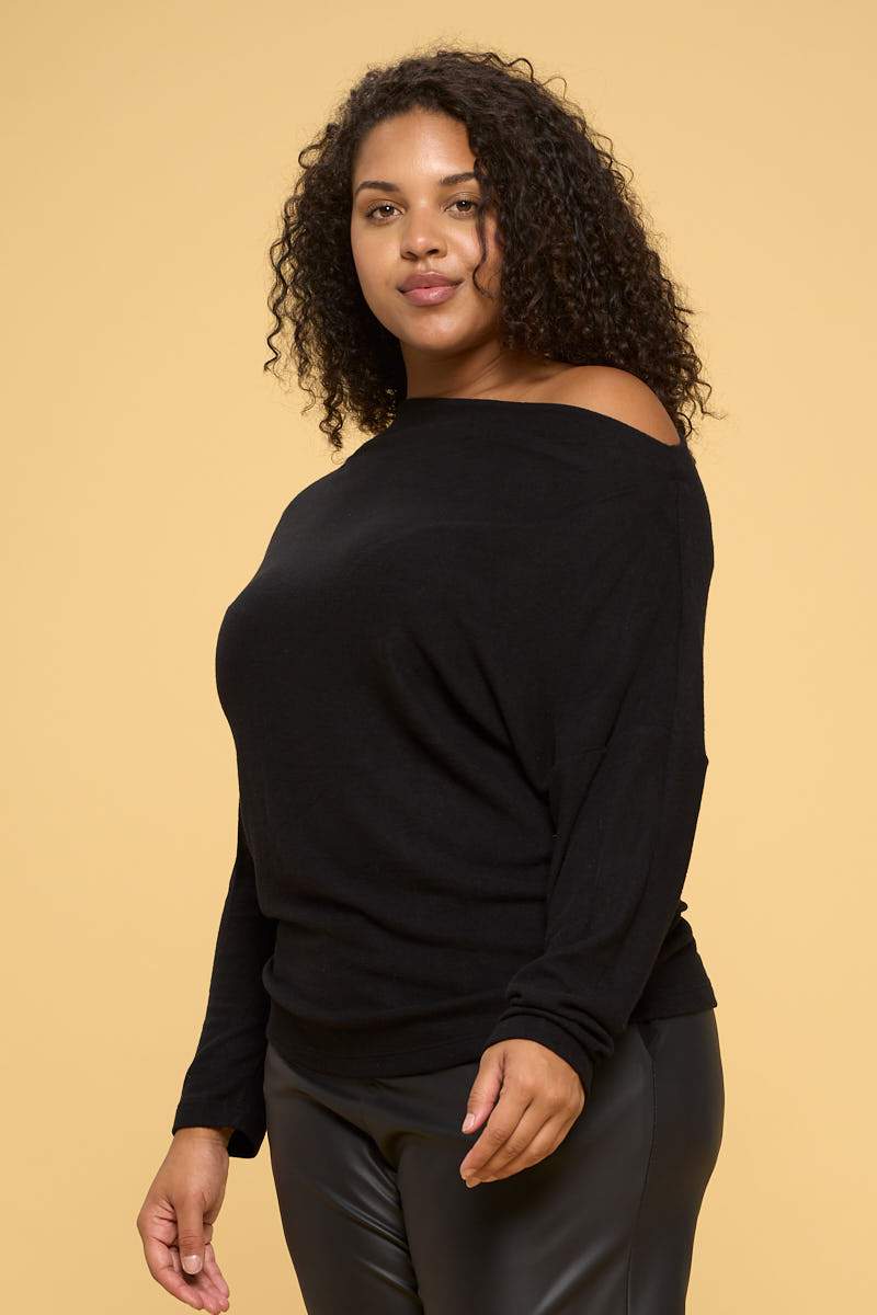 Amelia Knit Off the Shoulder Top
