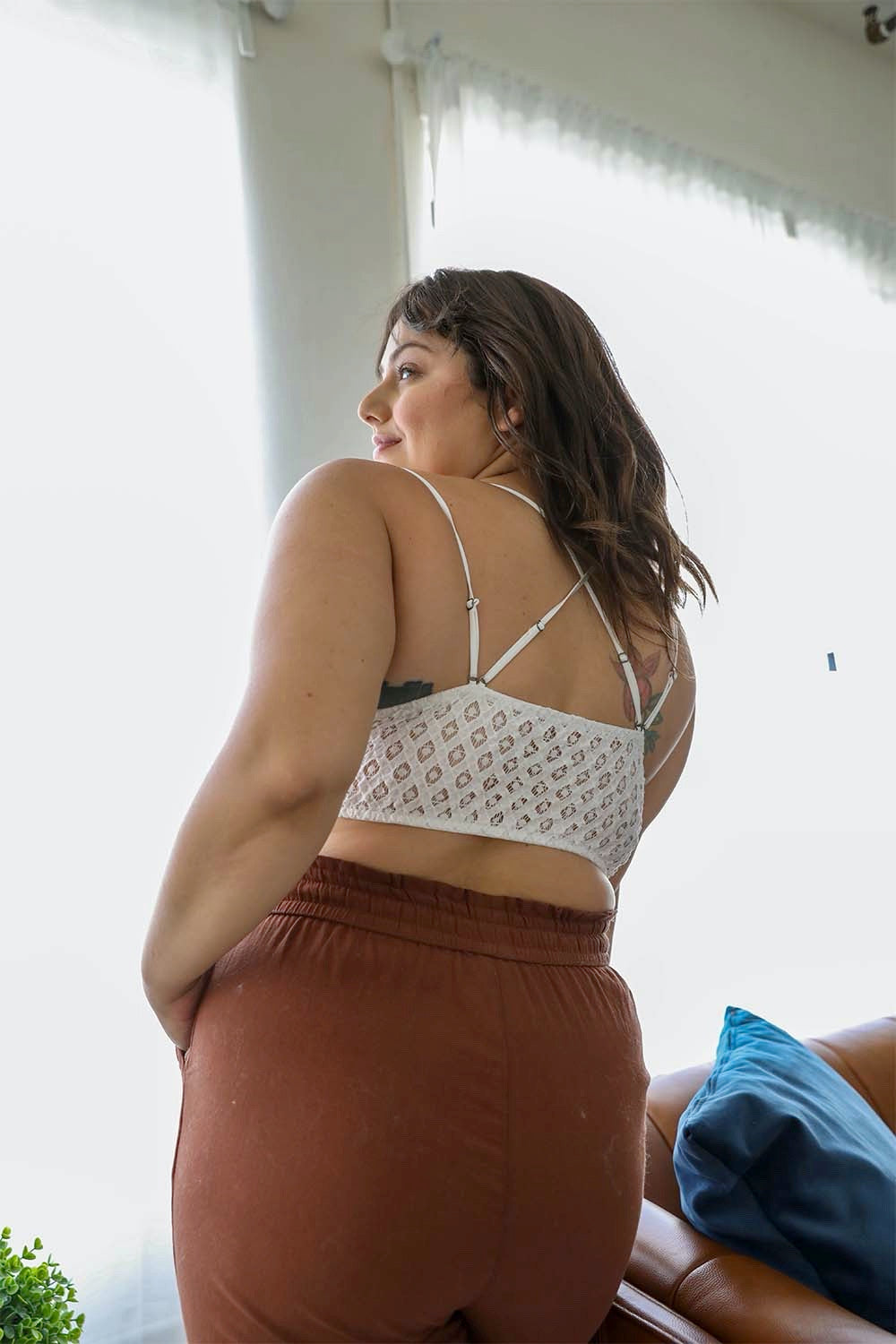 Jade Crochet Lace Bralette