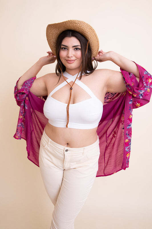 Raya Cross Front Bralette