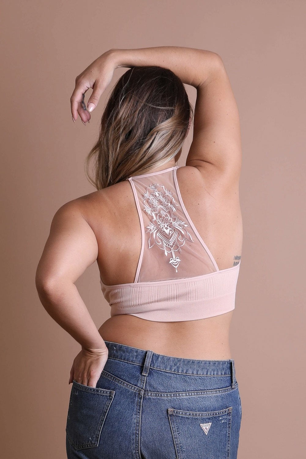 Eleanor Tattoo Back Bralette