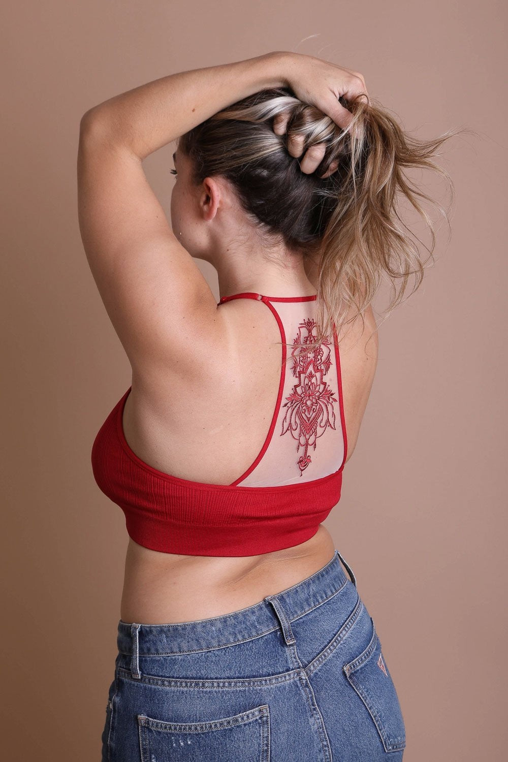 Eleanor Tattoo Back Bralette