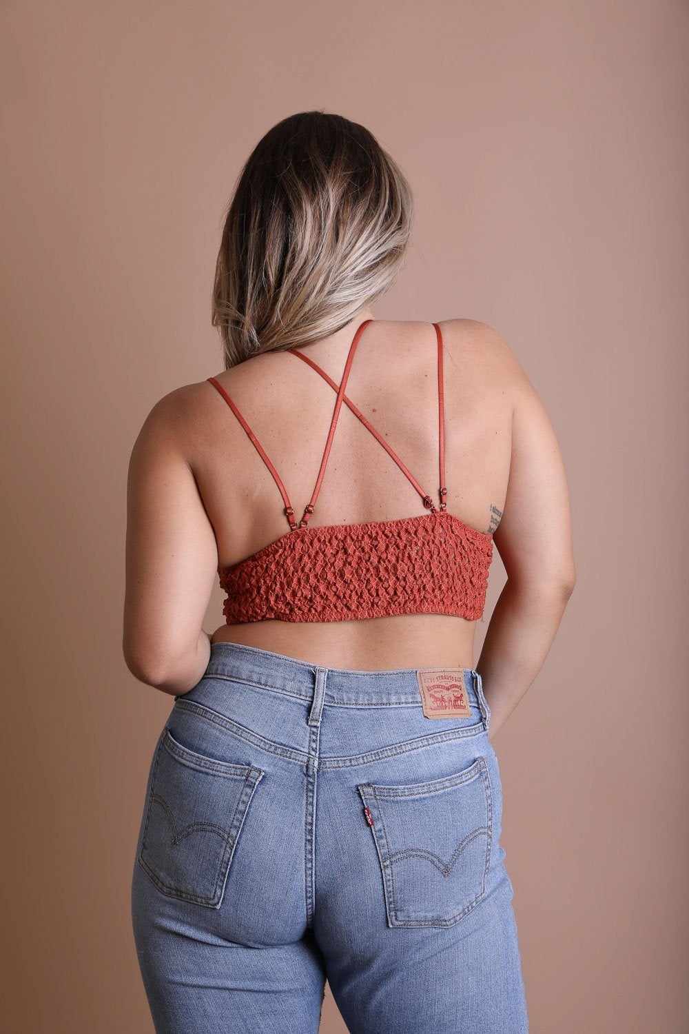 Jade Crochet Lace Bralette