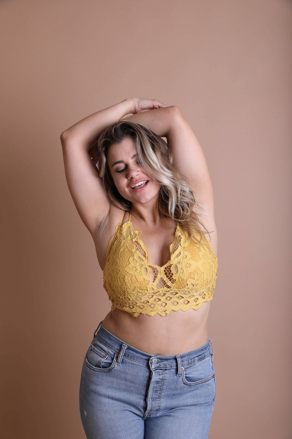 Jade Crochet Lace Bralette