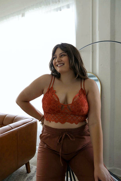 Jade Crochet Lace Bralette