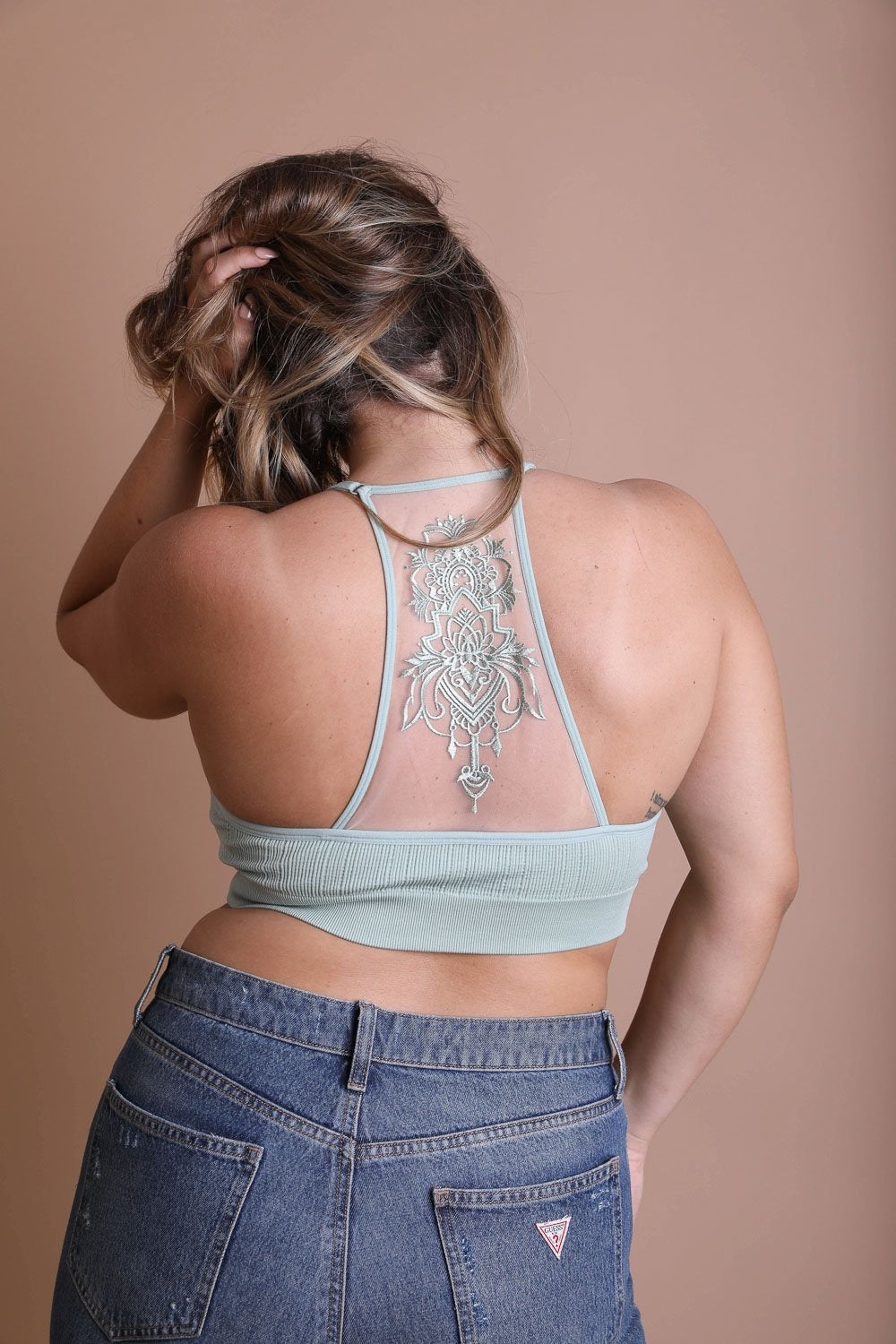 Eleanor Tattoo Back Bralette – Curve and Twist