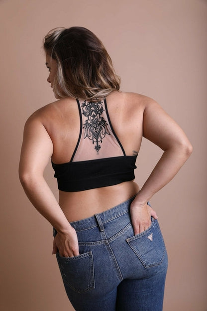 Eleanor Tattoo Back Bralette